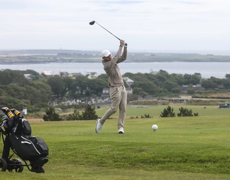 Castletown’s Chris Kneen was the leading men’s qualifier in the island golf championships at the weekend (Photo: Ron Strathdee)