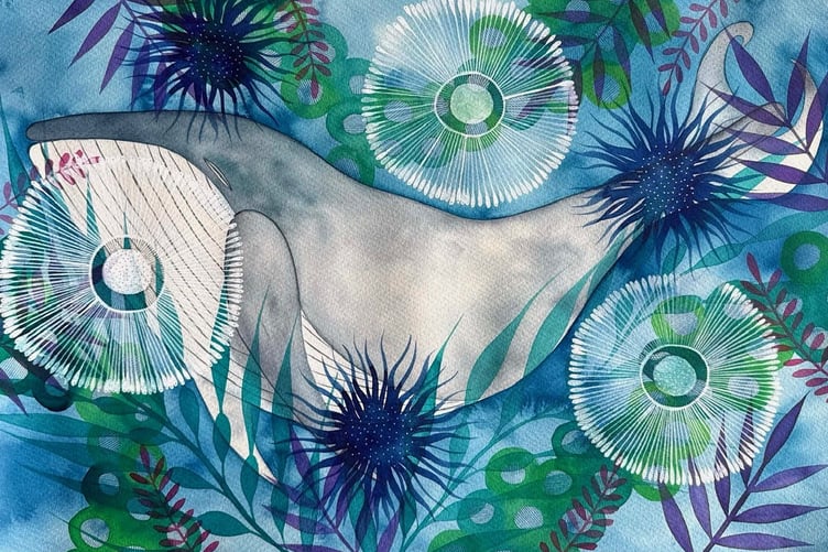 The work of local artist Kate Summerville will be on display at Studio 42 in Port St Mary