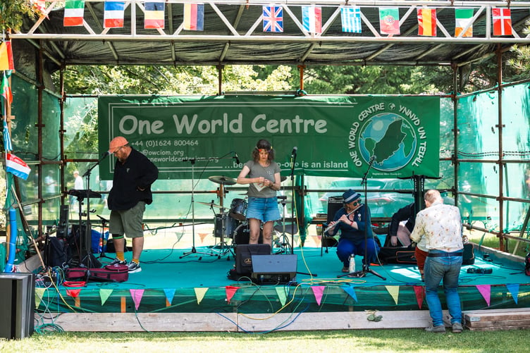 A variety of musical acts performed on the main stage