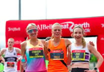 Christa Cain shines with second-place finish at Great North 10K