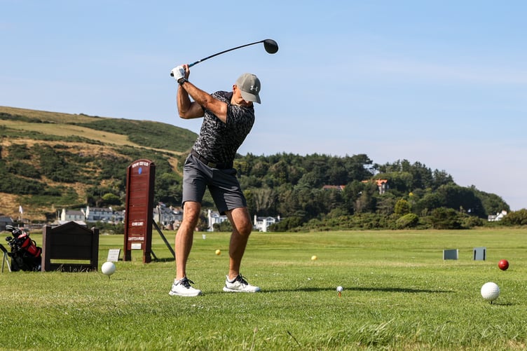 Paul McMullan enjoyed a thrilling match against Jack Gilbert, recording back-to-back birdies on the last two holes to snatch victory right at the end (Photo: Ron Strathdee)