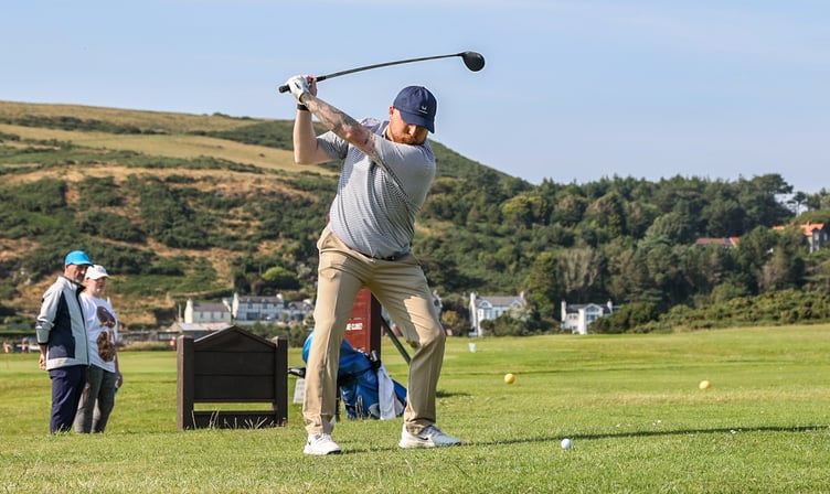 Defending champion Rob Noon was in commanding form in the last-16 on Tuesday evening, defeating first-time qualifier Kevin Druggan 6 and 5 (Photo: Ron Strathdee)