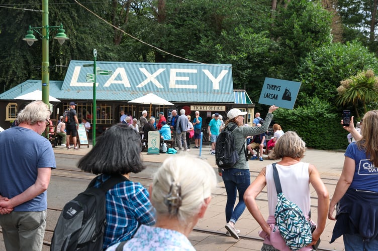 Turrys Laksaa - walking tour of Laxey
