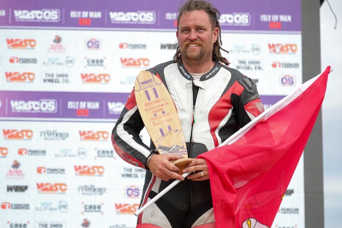 Callister leads local charge in World Downhill Skateboarding Championship