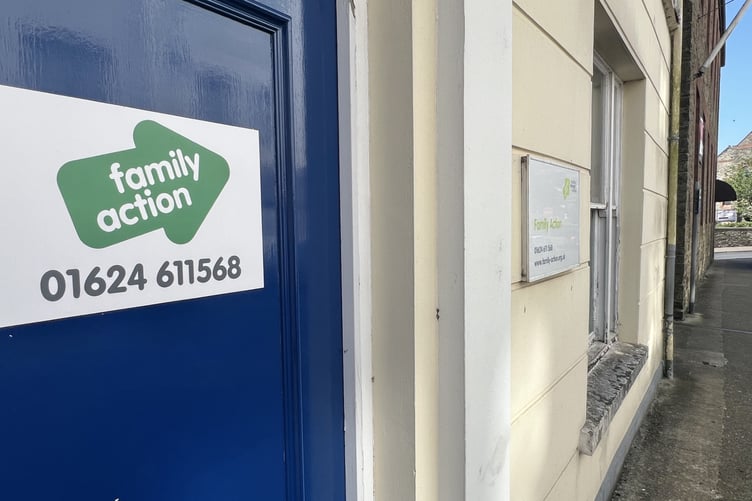 Family Action's offices on Hill Street, Douglas