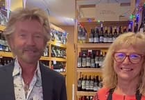 Noel Edmonds celebrates as exclusive Isle of Man wine range arrives in Douglas