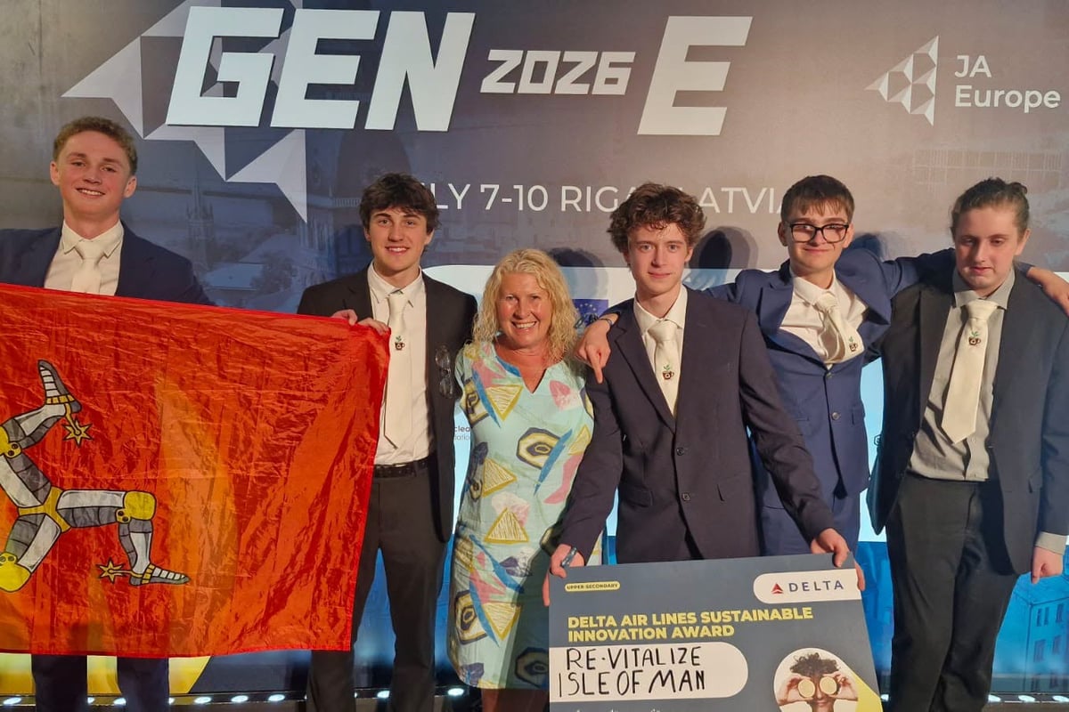 Isle of Man school pupils win European sustainability award