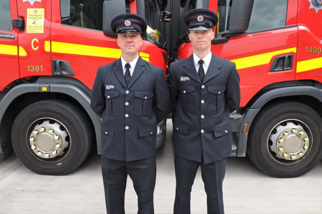 Isle of Man welcomes two new firefighters