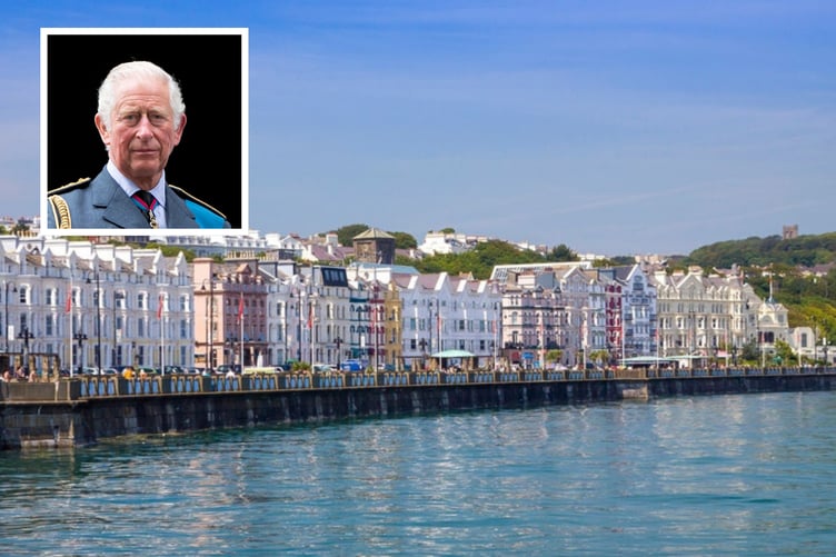 The King will visit the island on Tuesday, July 14