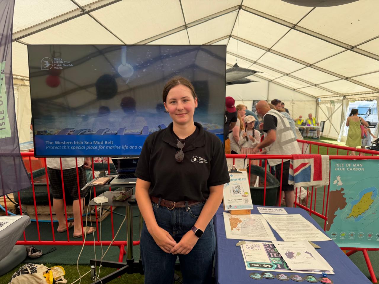 Isabel Crichton works as an engagement officer for the Manx Wildlife Trust
