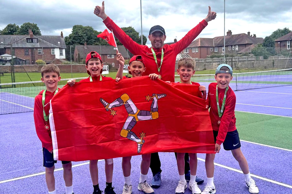 Historic success for junior island tennis team