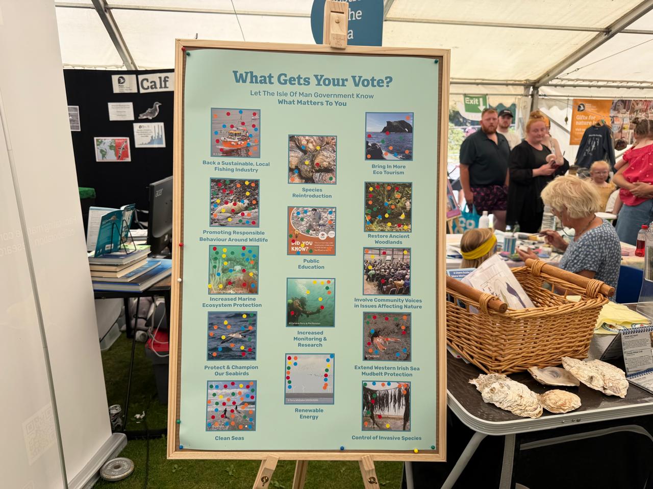 Manx Wildlife Trust asked the public what they want the government to focus on when it comes to the wildlife around the island
