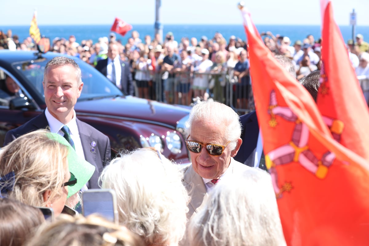 Three hours, four engagements and thousands of smiles - the day the King came to the Isle of Man