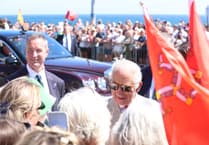 Three hours, four engagements and thousands of smiles - the day the King came