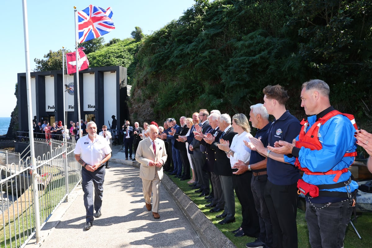 12 brilliant pictures as King Charles III visits Heroes on the Water