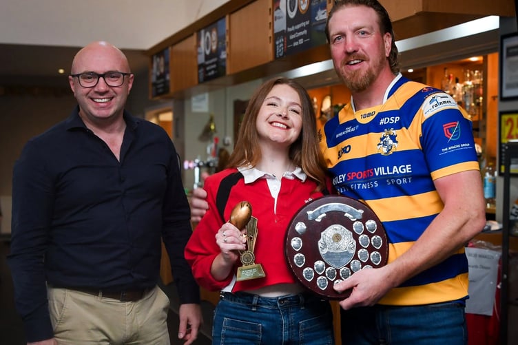 Charlotte Hird was the winner of the Women’s Most Improved Player accolade during the presentation evening (Photo: Gemma Lloyd-Jones)