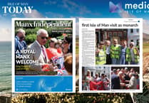 Special souvenir edition of the Manx Independent celebrates historic royal visit