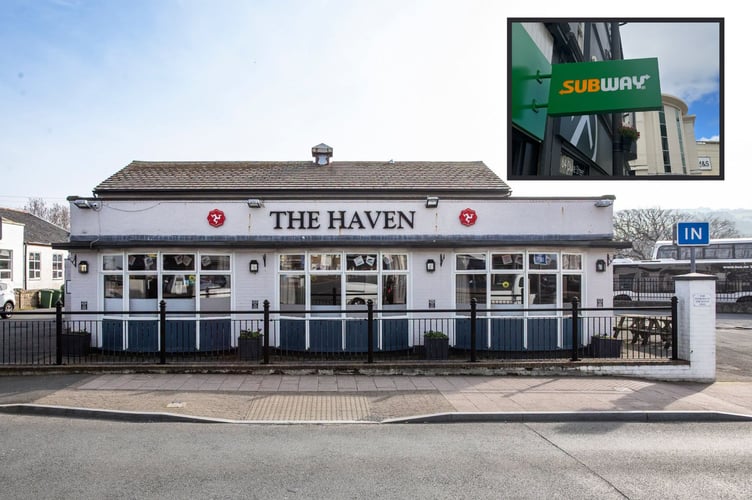 The plans propose a change of use from a pub to a Subway store