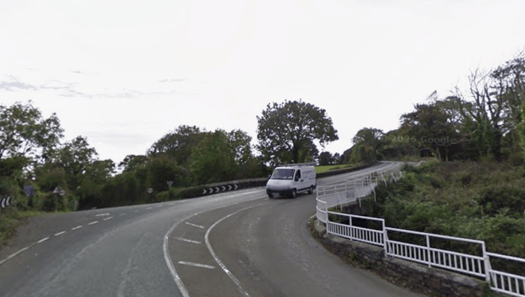 The incident has occurred at the junction of the New Castletown Road and Old Castletown Road
