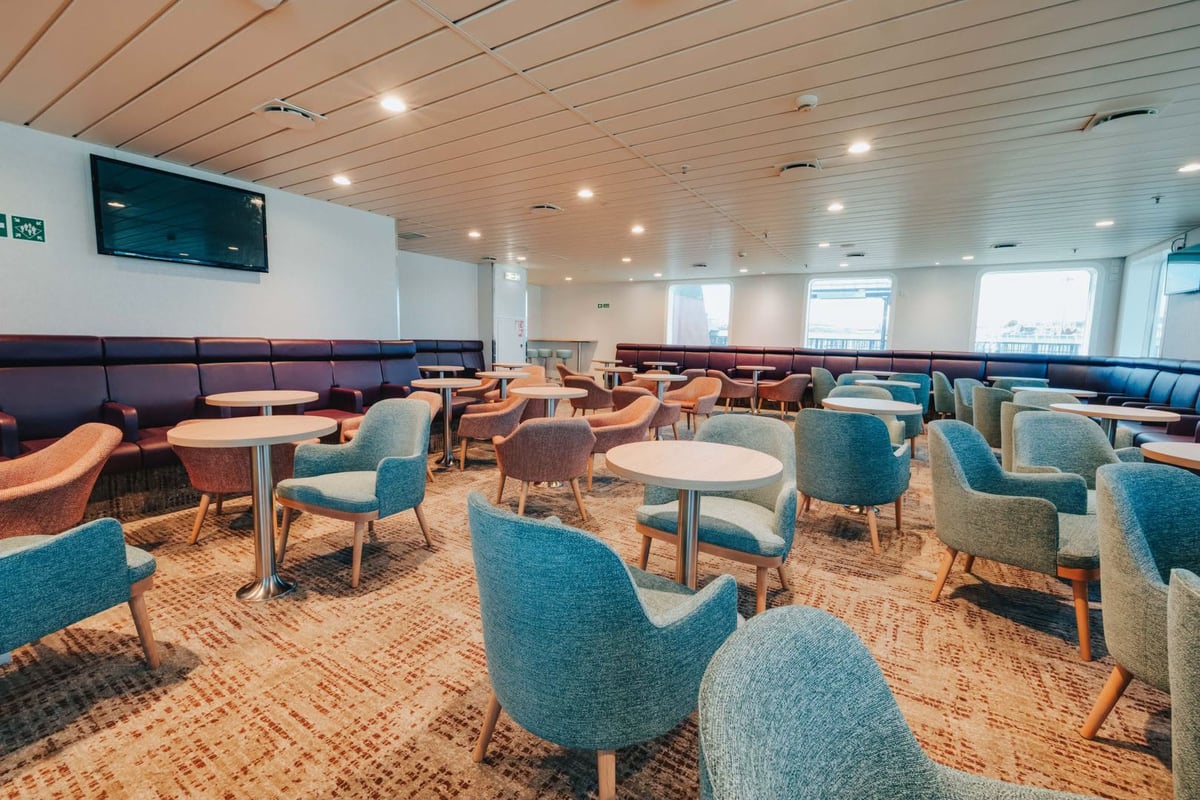 Pictures as Steam Packet unveils refurbished Ben-my-Chree