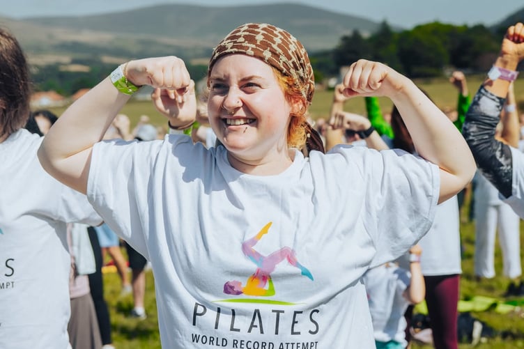 Over 2,000 people enjoyed a 30-minute class