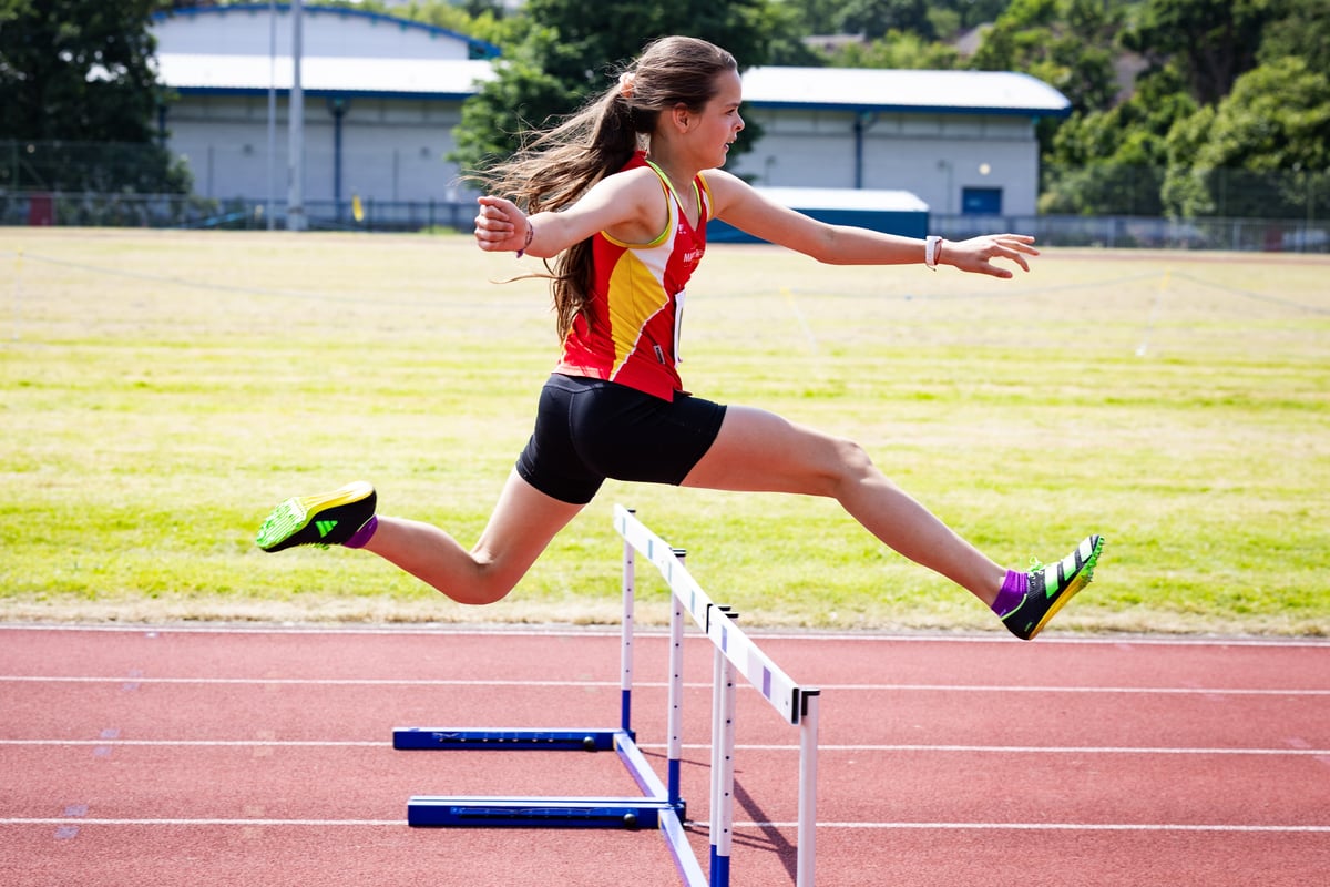 Athletes tackle scorching temperatures in Isle of Man track and field champs