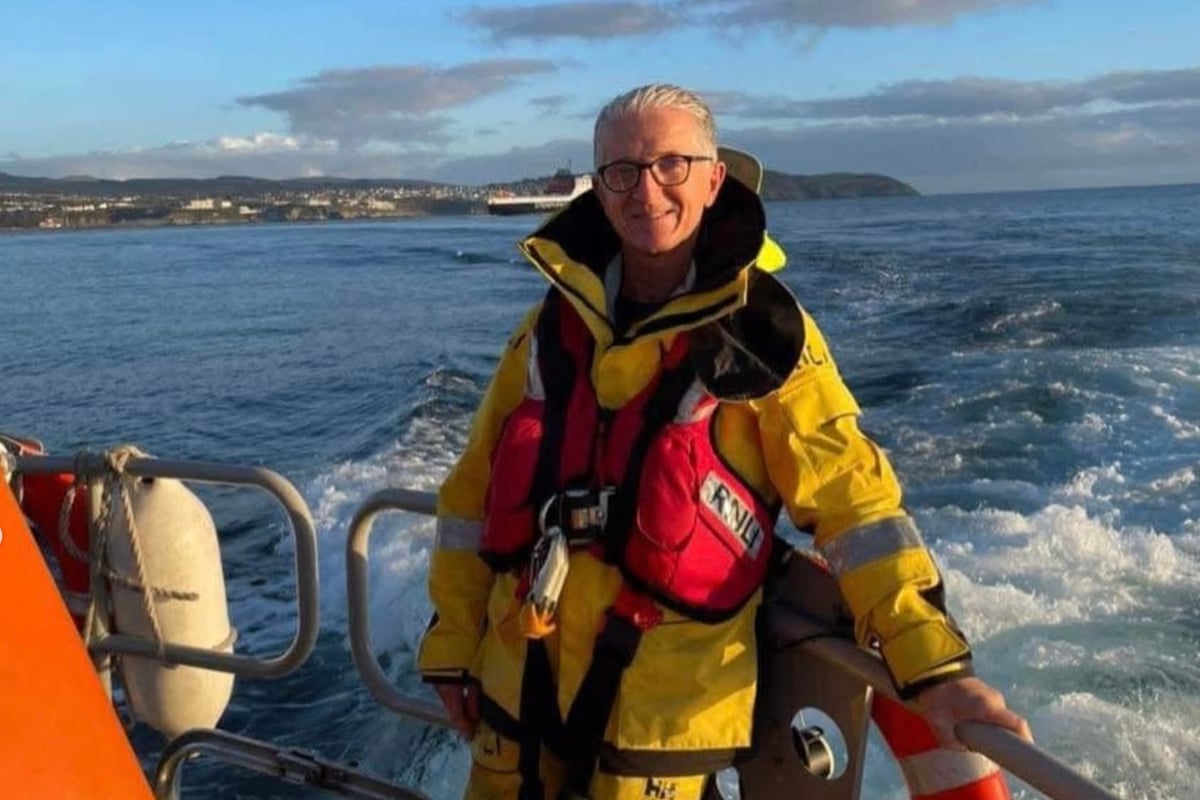 Douglas RNLI pays tribute to volunteer and treasurer Mickey Cain