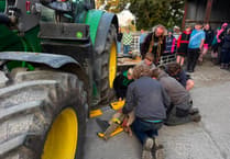 Young Farmers take part in farm trauma training during Farm Safety Week
