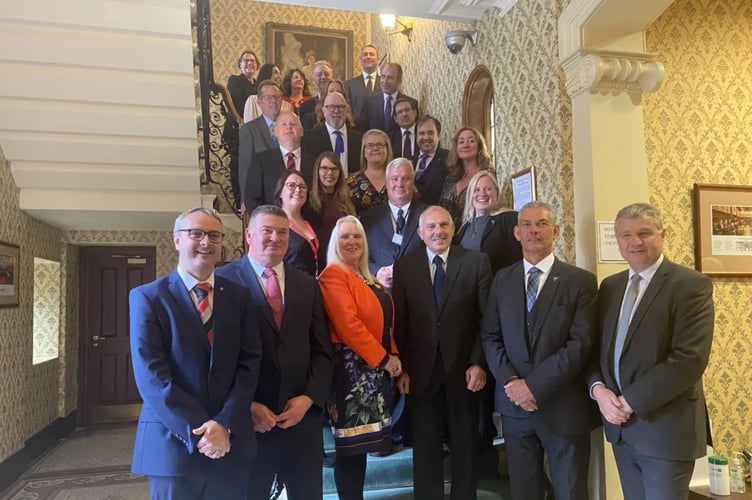 A look back in time: The 24 newly-elected members of the House of Keys being sworn in back in September 2021