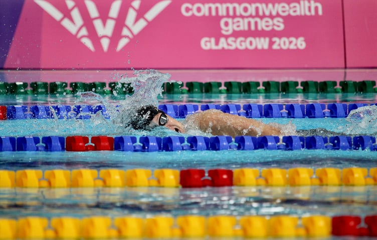Ella Justice contested a final and a semi-final in the pool at the Commonwealth Games on Saturday evening (Photo: Dave Norton)