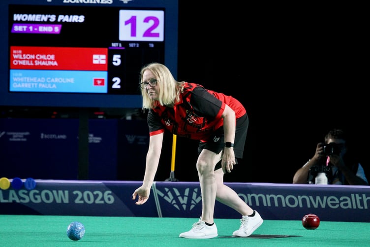 Paula Garrett and her team-mate Caroline Whitehead went up against world-class opposition at the Commonwealth Games on Saturday (Photo: Dave Norton)
