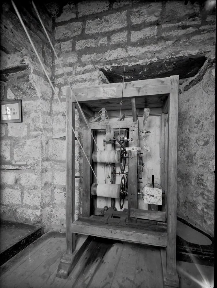 The Castle Rushen clock