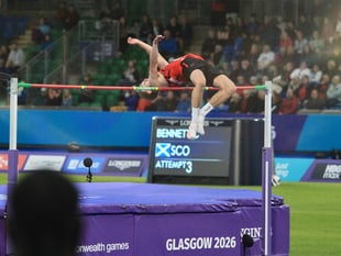 Top-10 finish for Corrin in high jump final