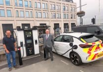 Manx Utilities unveil ultra-rapid EV charger at Sea Terminal