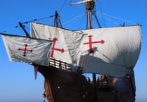 Full-sized replica of Christopher Columbus’s flagship to visit island