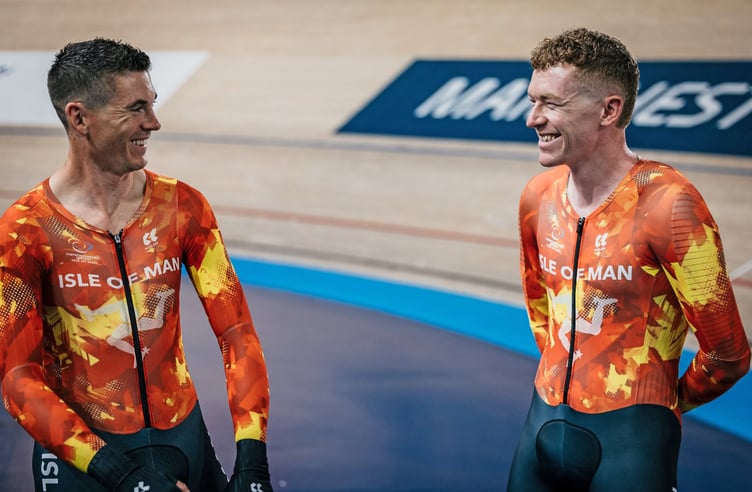 Ben Swift (left) and Matthew Bostock get their Commonwealth Games campaigns underway today (Friday)