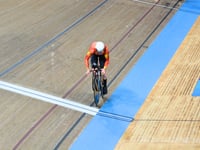 Bostock finishes valiant fourth in track pursuit 