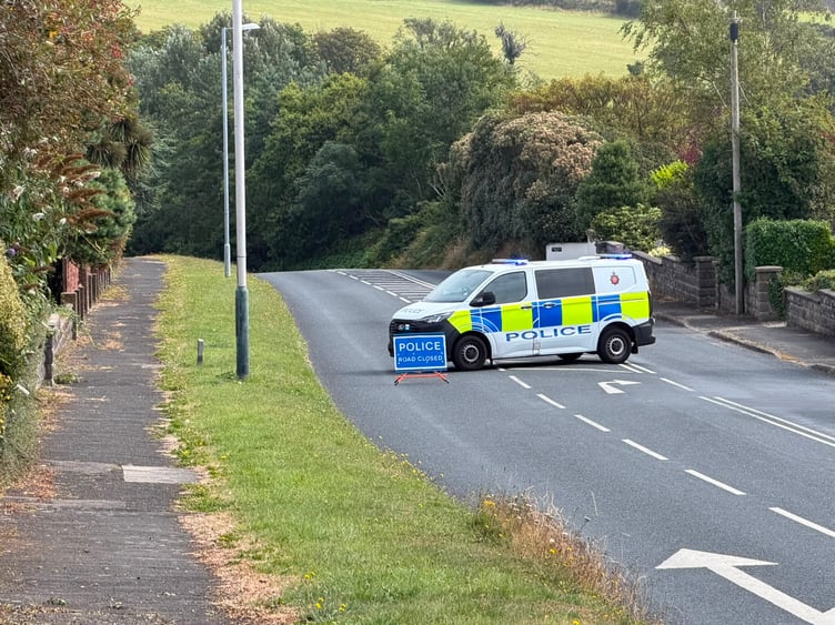 Cyclist receives care following crash on Whitebridge Road