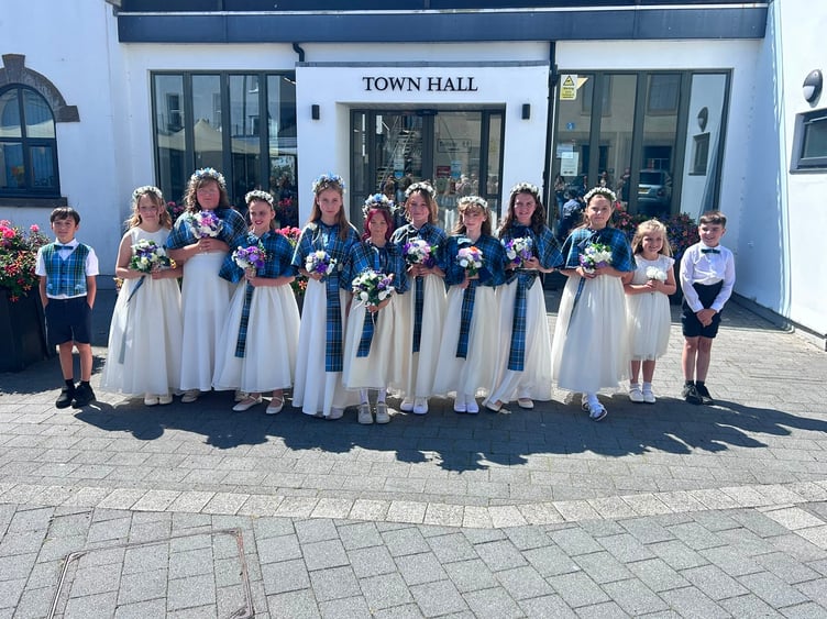 The Festival Princesses were all smiles!