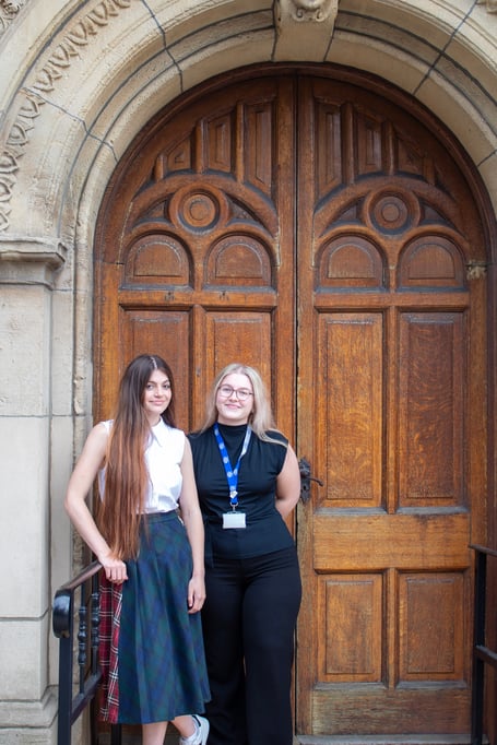 Holly MacRae and Emma Mellors
