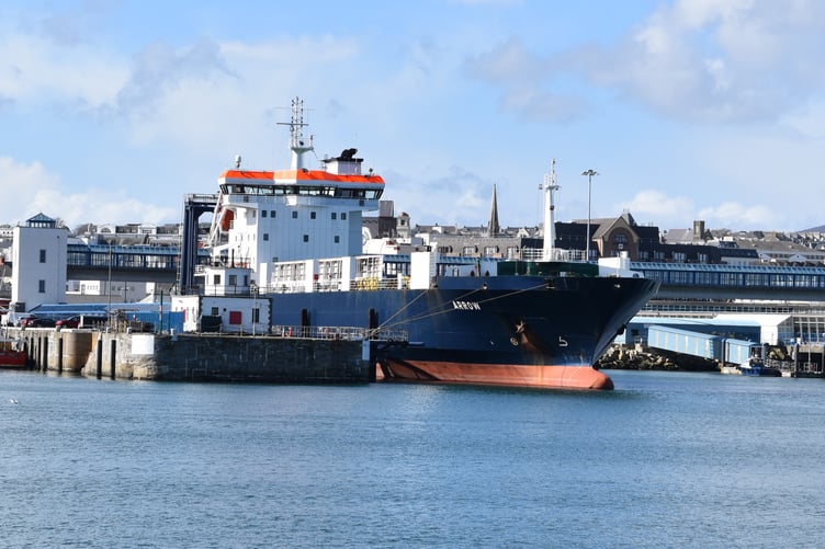 The MV Arrow is now heading to dry dock