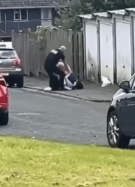 A bystander filmed the incident, with the footage later widely shared on social media