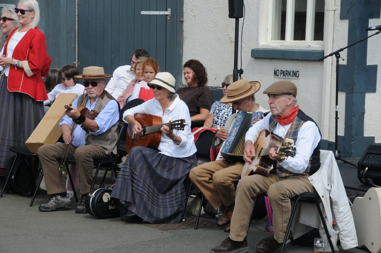 Manx music marked the occasion in style