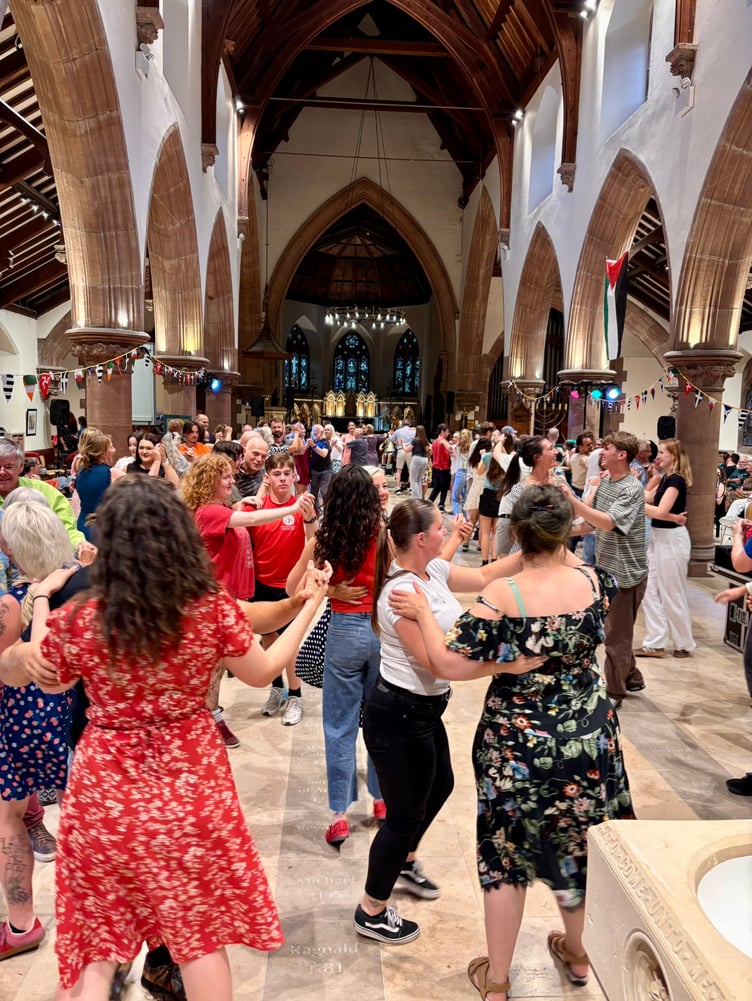 A full house for the Mega Manx Ceili