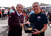 Geoff Duke honoured with MotoGP Hall of Fame medal