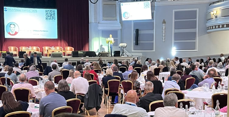 The audience at the Countering Financial Crime conference