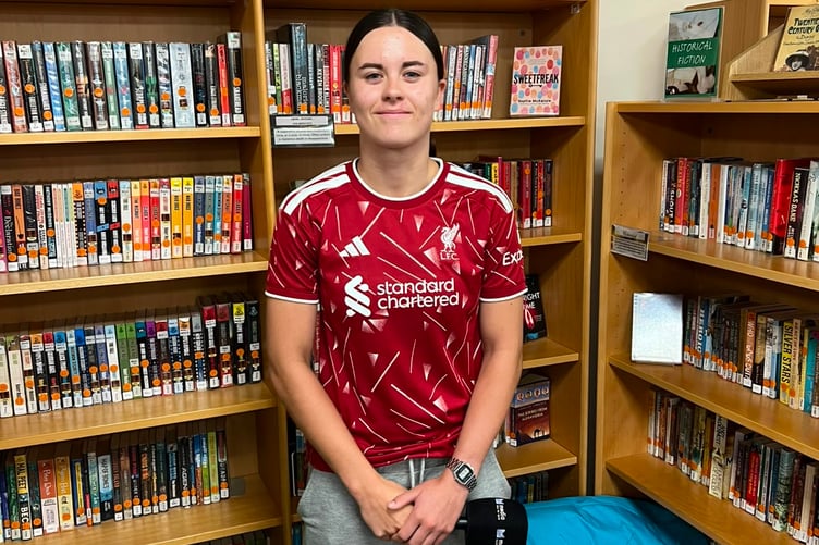 CRHS student Rosabel Cardy