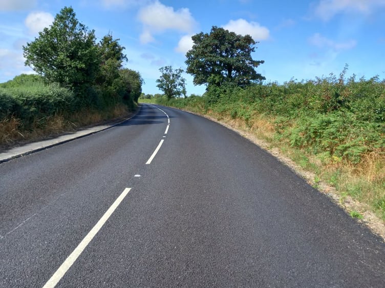 The Andreas to St Judes Road was one of the roads worked on