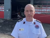 Fire engine confirmed as 'write-off' after blaze