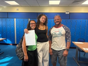 In pictures: Island students celebrate A-Level joy